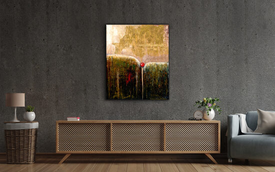 Plexikép - 110x90 cm - A kétely - Parafrázis